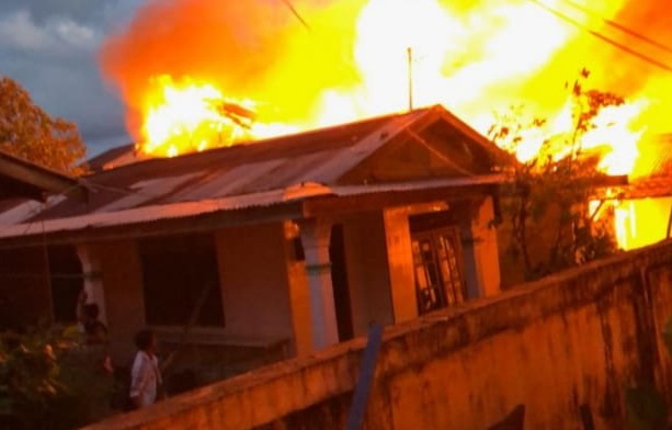 Ini Rincian Kerugian Akibat Kebakaran di Tembilahan Hulu